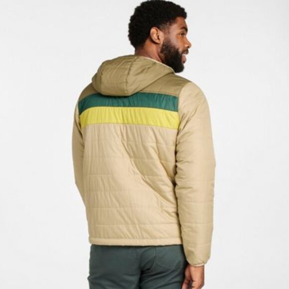 LL Bean Mountain Classic Hooded Puffer Jacket Colorblock Mens Sz: Medium NWT - Picture 4 of 10